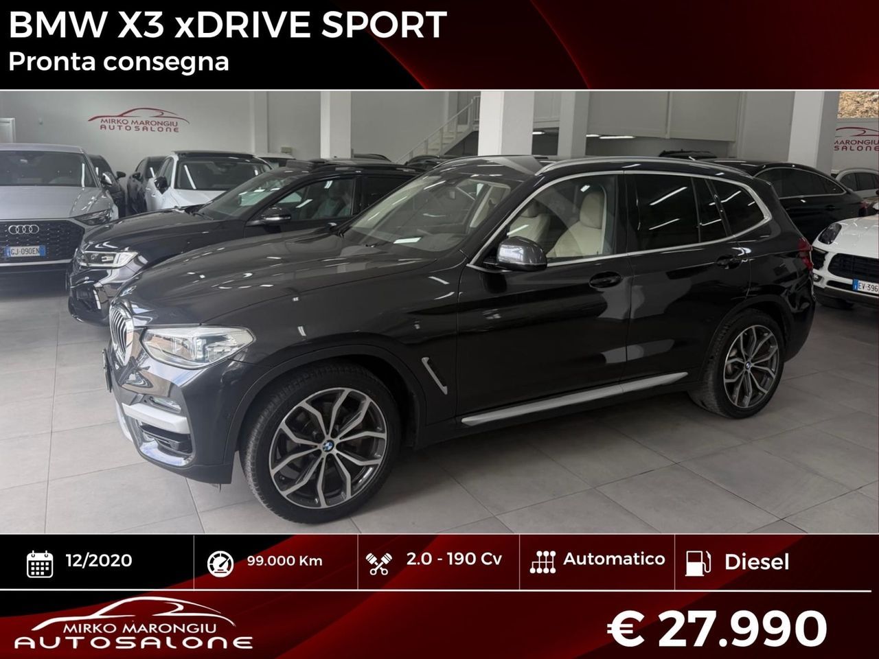 BMW Bmw X3 M xDrive20d FINANZIABILE