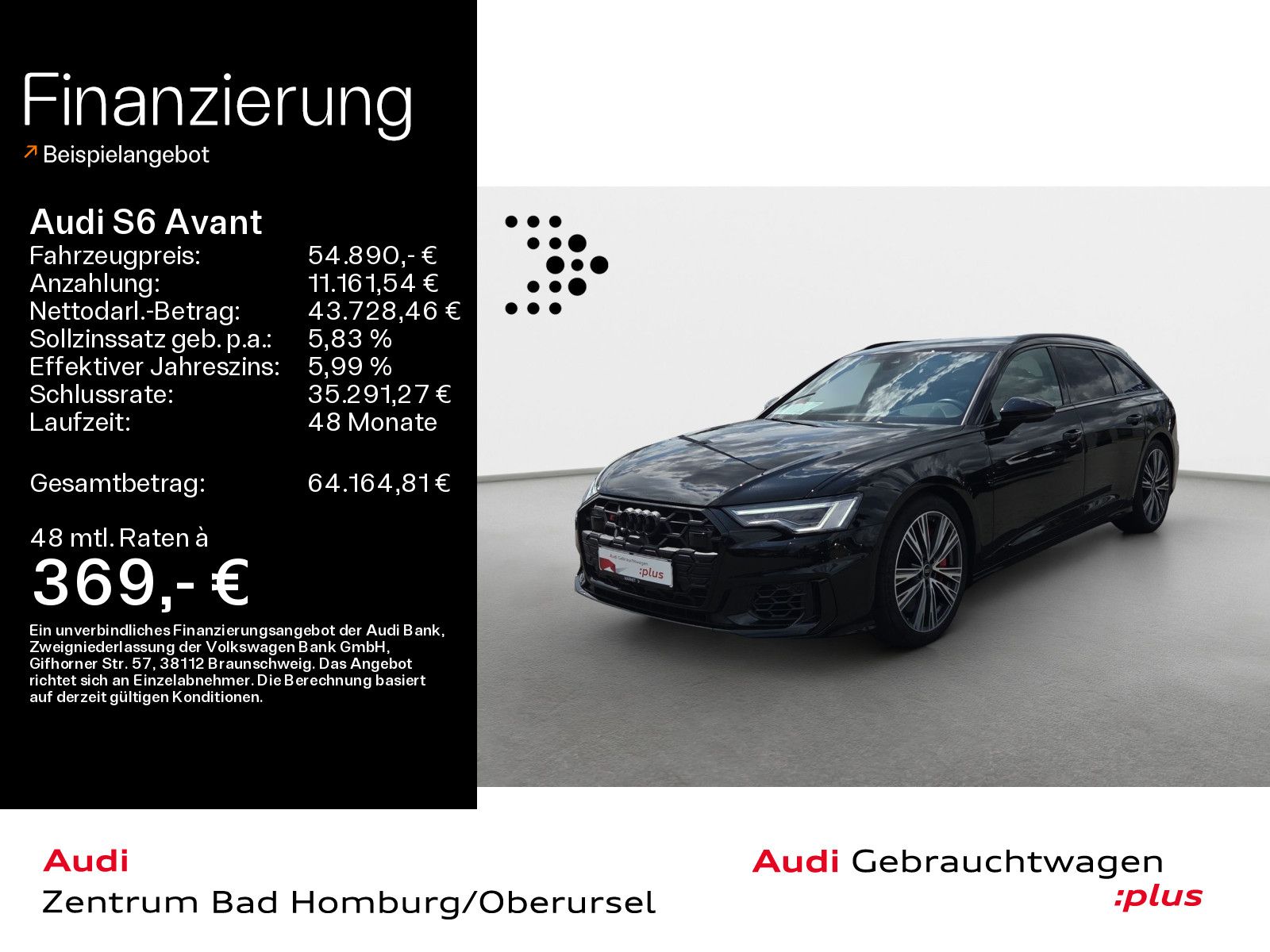 AUDI S6 Avant TDI qu*Navi*Matrix*Alu*HUD*Virtual*Kame