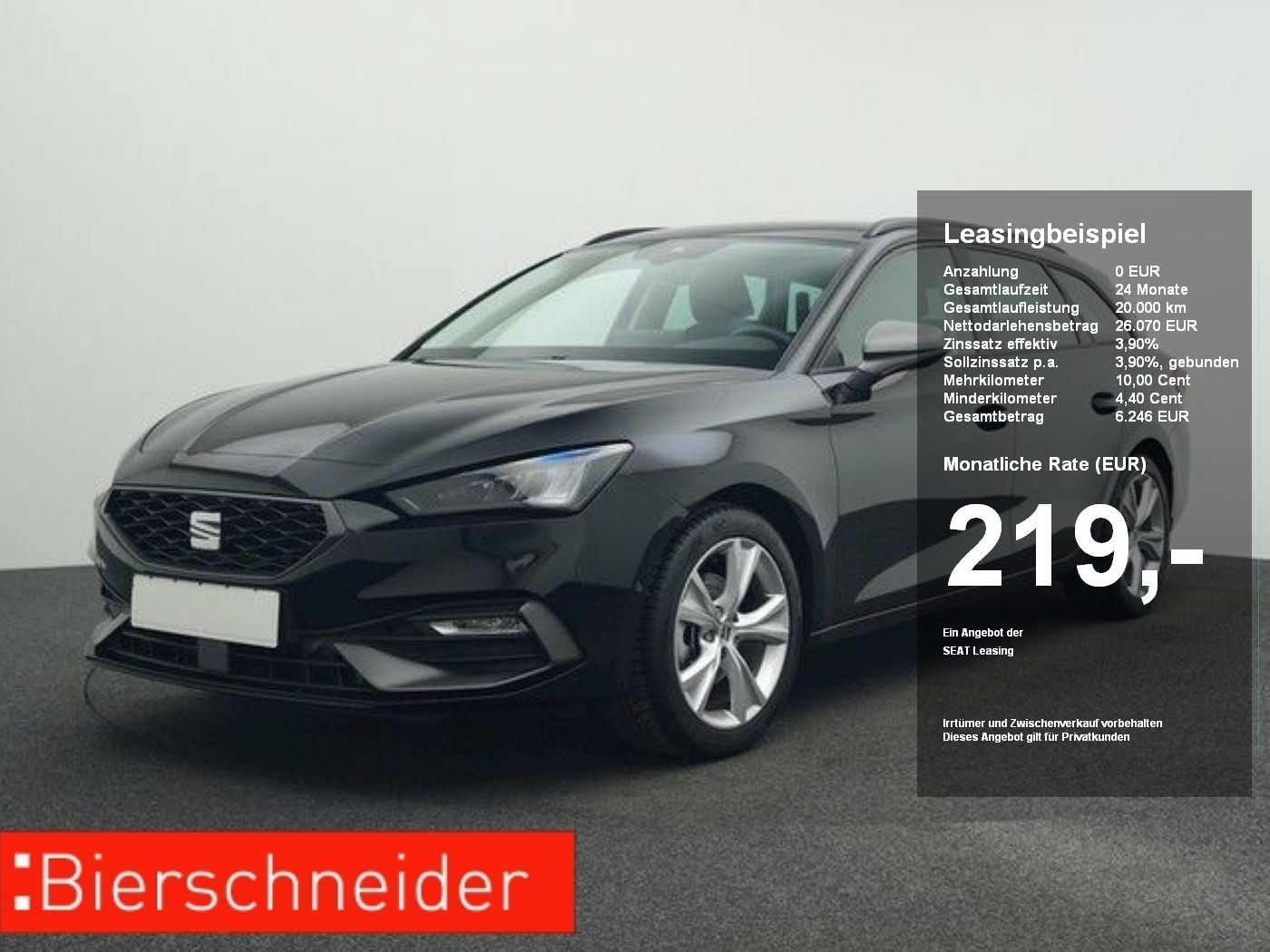 Seat Leon Sportstourer 1.5 eTSI FR ab 219.- 990.- Anz