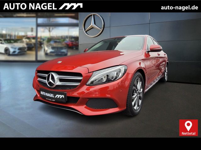 Mercedes-Benz C 180 Avantgarde Ambiente+LED+NAVI+SHZ+PTS+Spgl.