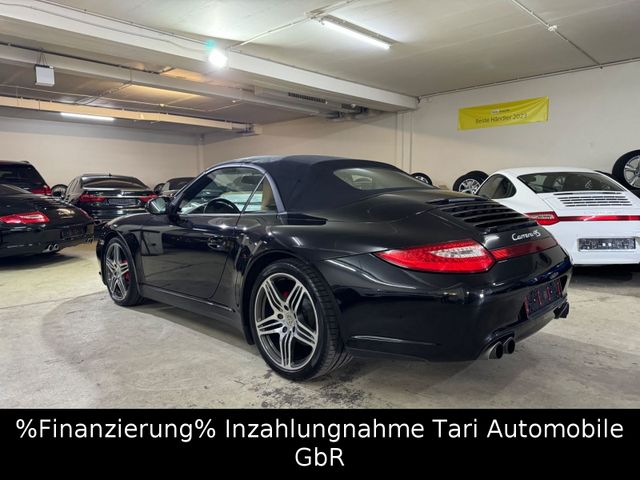 Porsche 997 Carrera 4S Cabrio Schalter BRD,Klappe*80tkm*