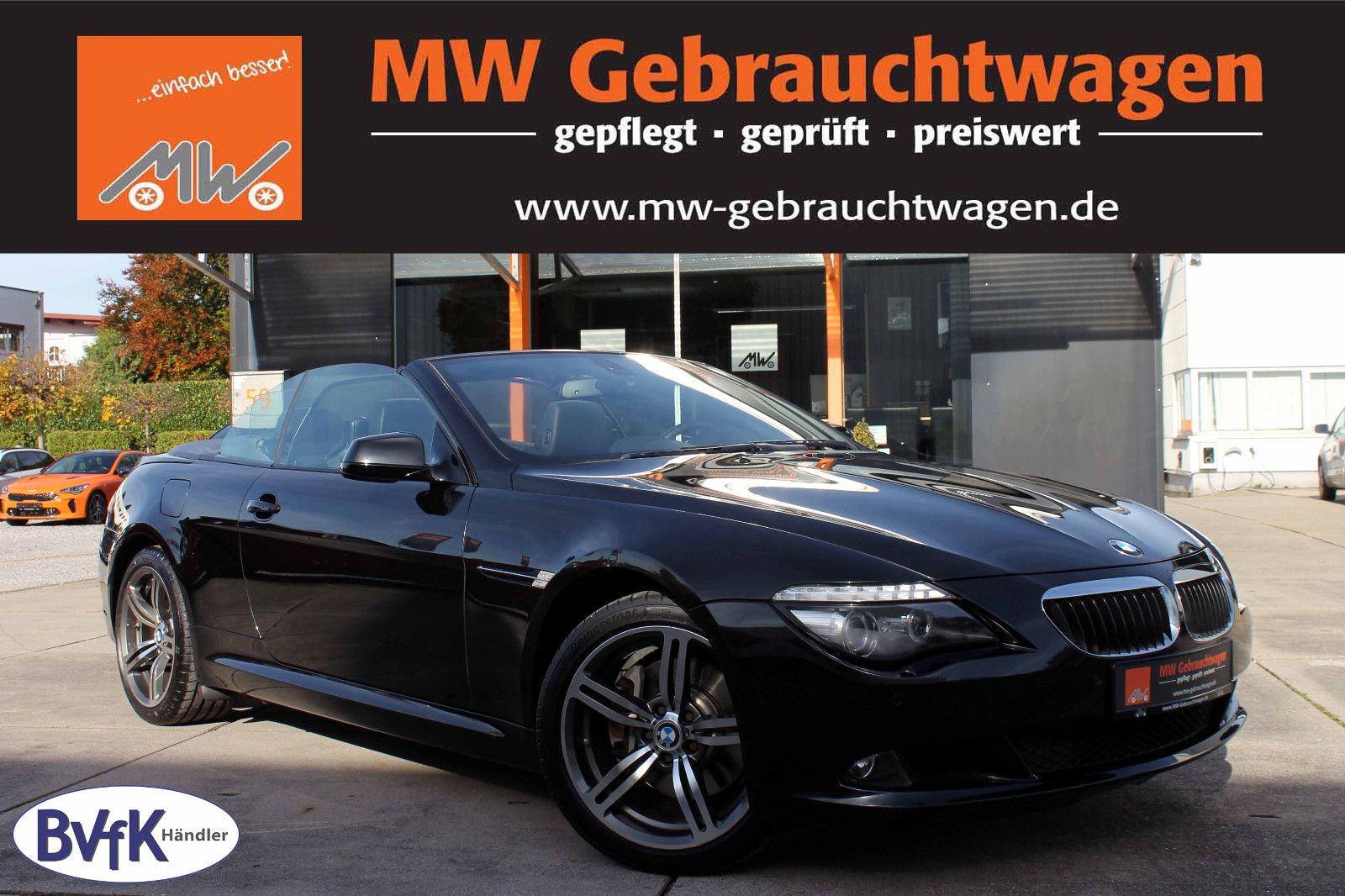 Fahrzeugabbildung BMW 630i Cabrio Aut Sport XENON PDC HUD KLIMA BT SHZ