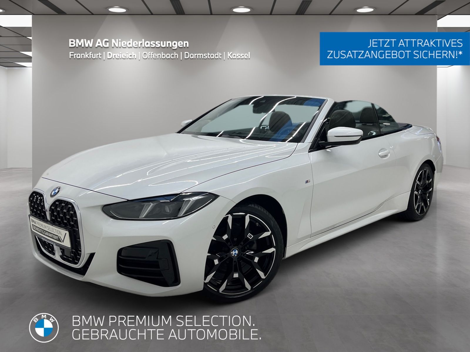 BMW 420i Cabrio M Sport LiveCockpitProf Kamera HiFi