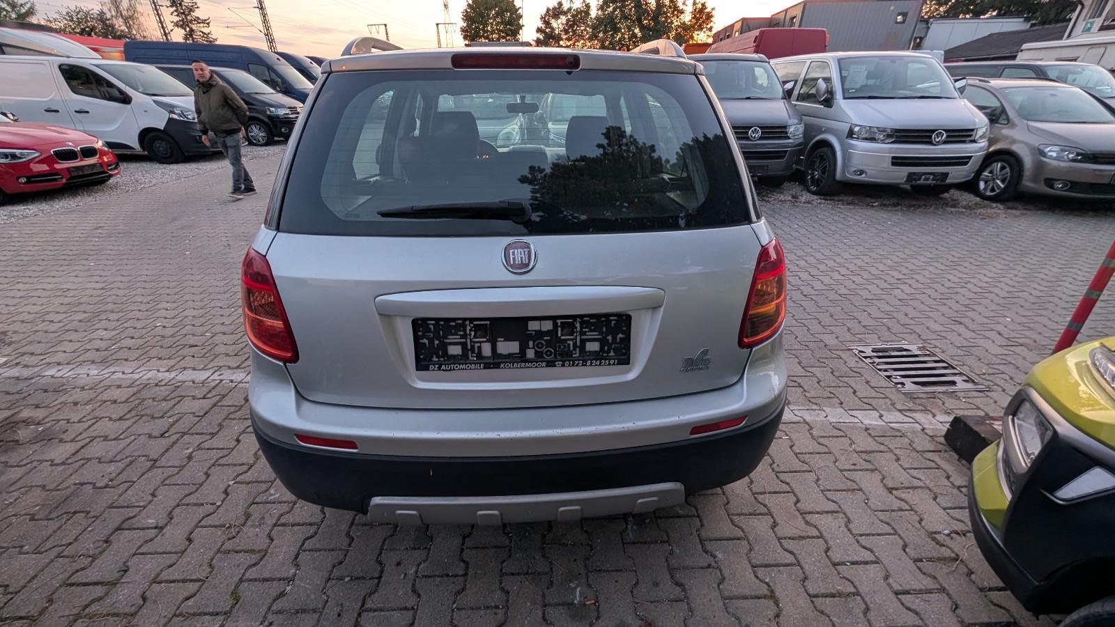 Fiat Sedici 2010 — rear view
