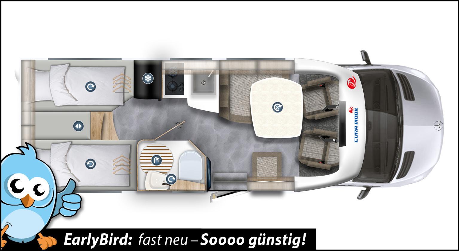Eura Mobil Profila T 696 EB *Early Bird Aktion 2026*