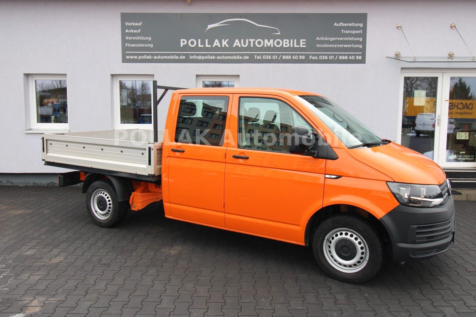 Volkswagen T6 Pritsche Doka*KLIMA*FREISP*AHK*BC*USB*1.HAND*