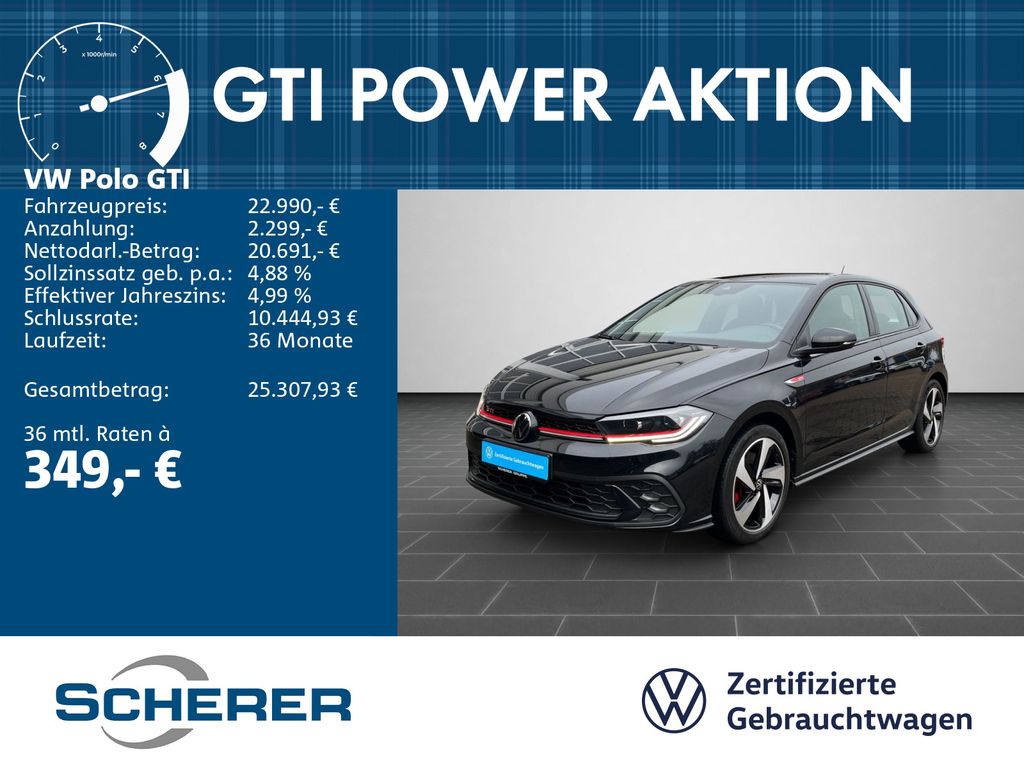 Polo GTI 2.0 TSI DSG MATRIX KAMERA