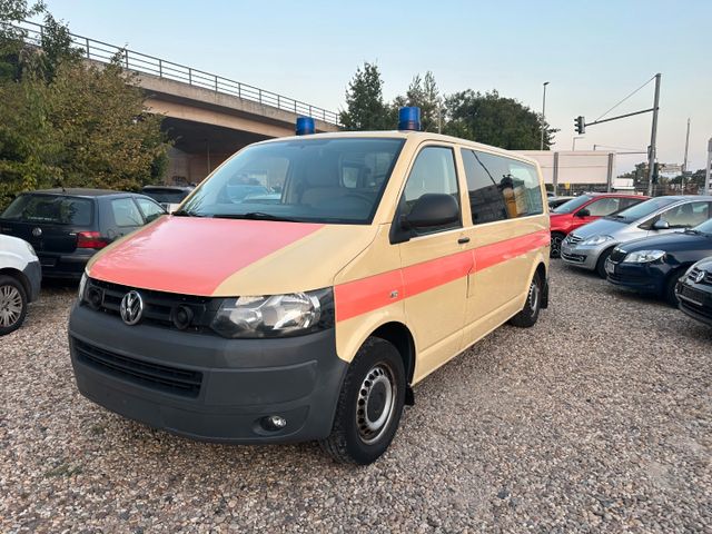 Volkswagen VW T5 2.0 TDI Krankenwagen + Ambulanz VOLL