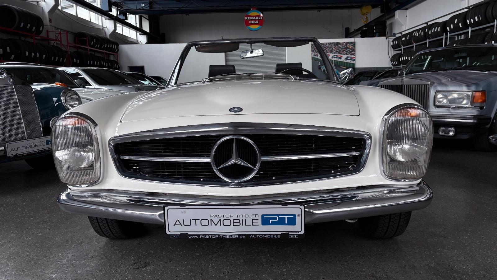 Mercedes-Benz 230 SL Pagode mit außergewöhnlicher Historie