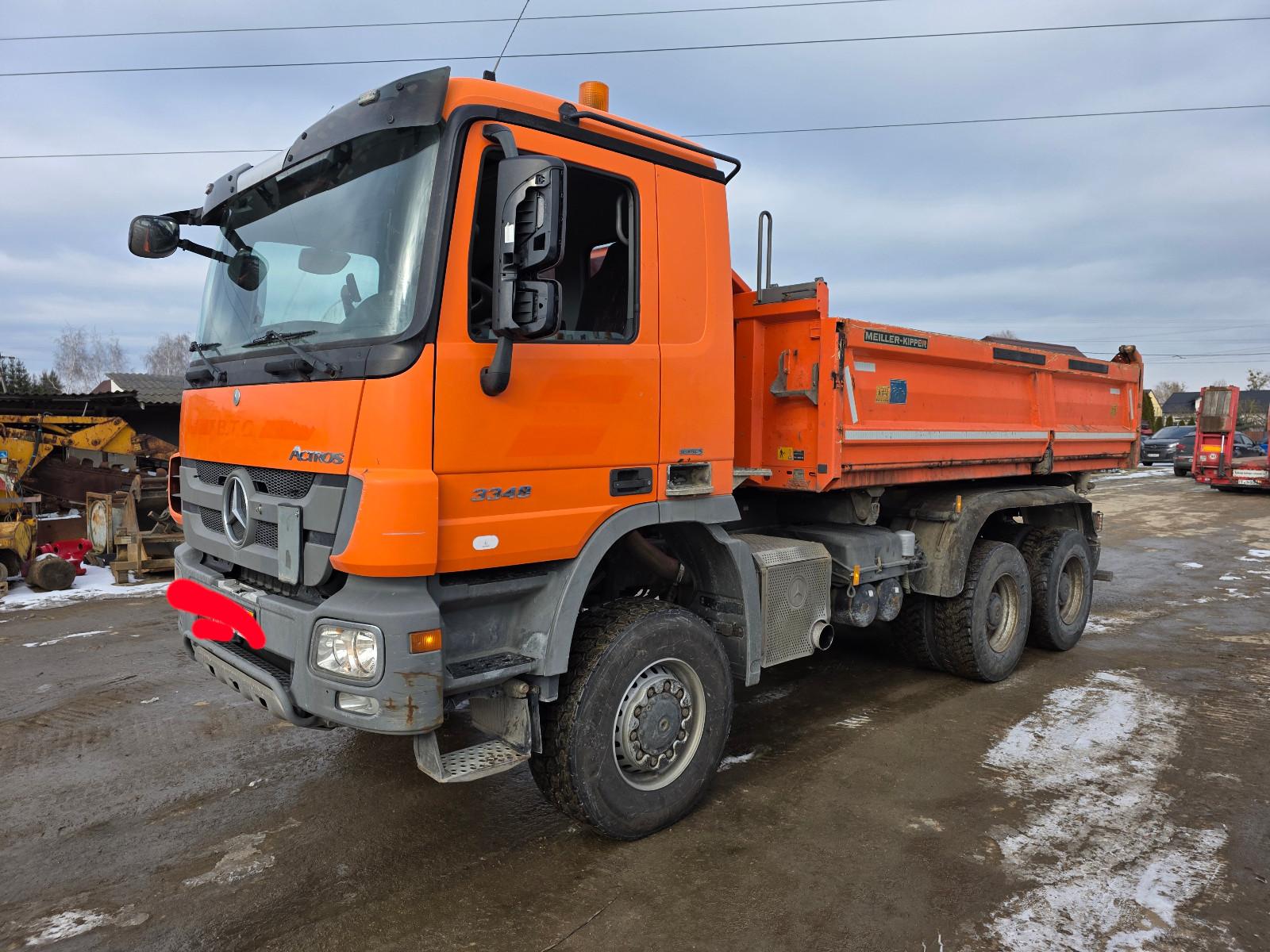 Mercedes-Benz 3348 Mp3 6x6 Bordmatik Import Germany