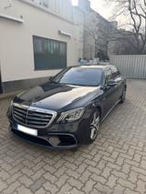 Mercedes-Benz  S 63 4MATIC+ L / JUNGE STERNE / VOLL / CARBON - blaue Mercedes-Benz S 63 AMG
