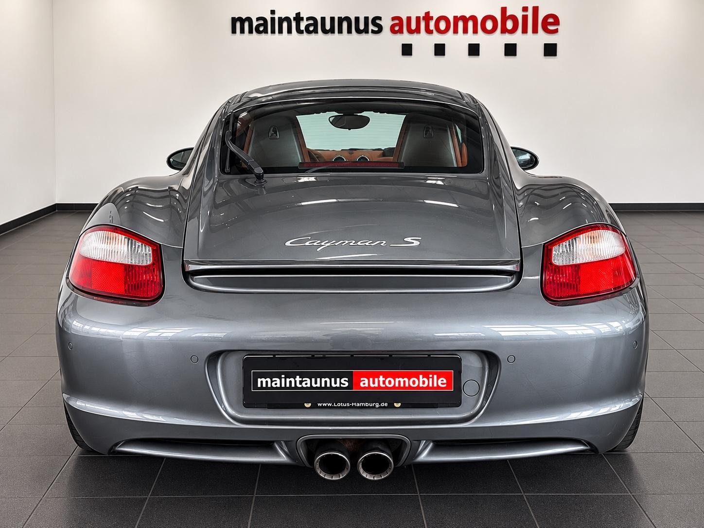 PORSCHE CAYMAN S - 295 CV - BVA - CUIR - GPS