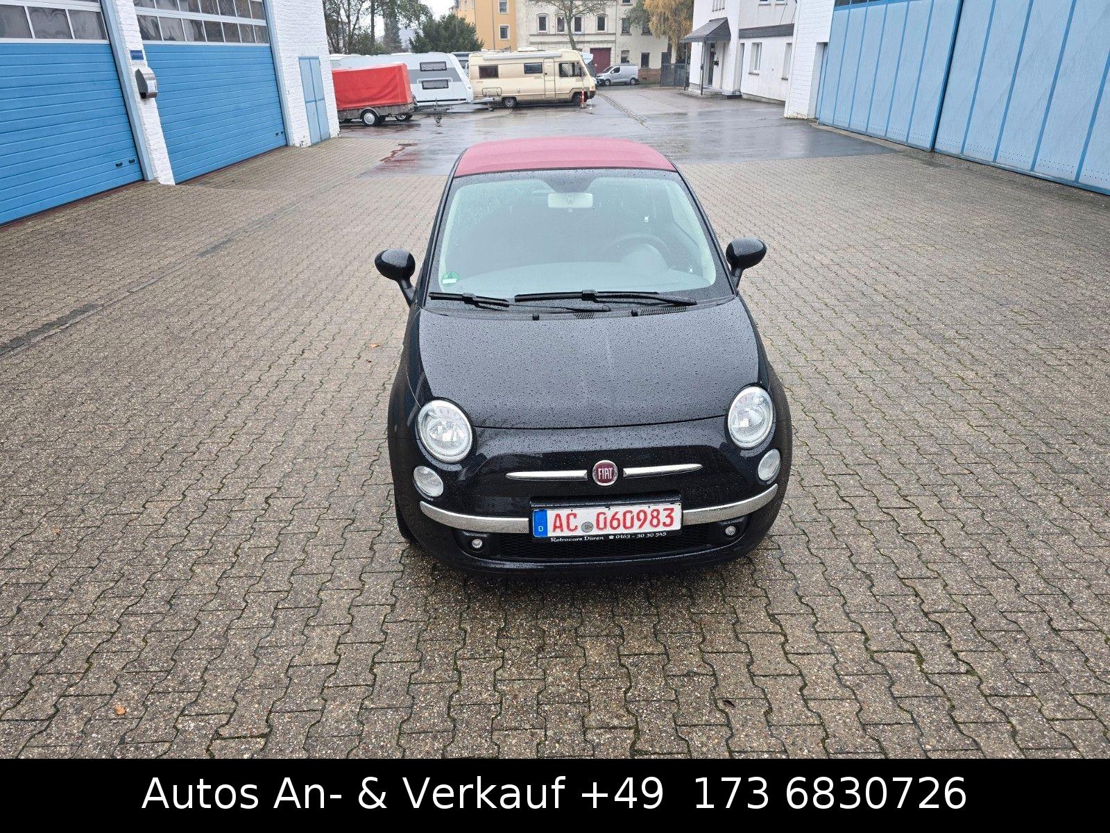 Fiat 500 Lounge Cabriolet.Klima.69TKM.