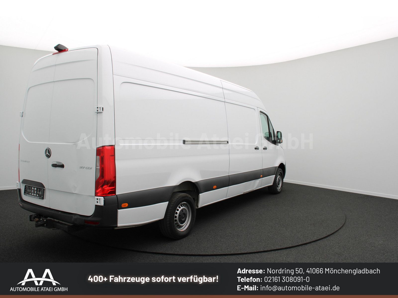Fahrzeugabbildung Mercedes-Benz Sprinter 317 Automat. MAXI+AHK 3,5t+KAMERA 5663
