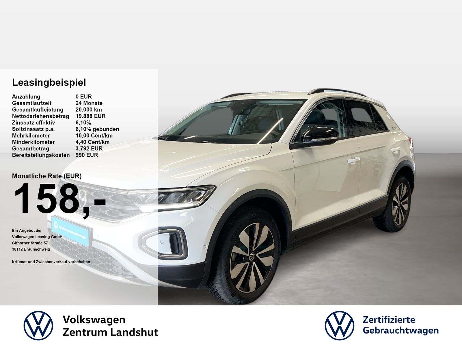 Volkswagen T-Roc 1.0 TSI Life Goal 2xKlima ACC KlimaA LED foto 1