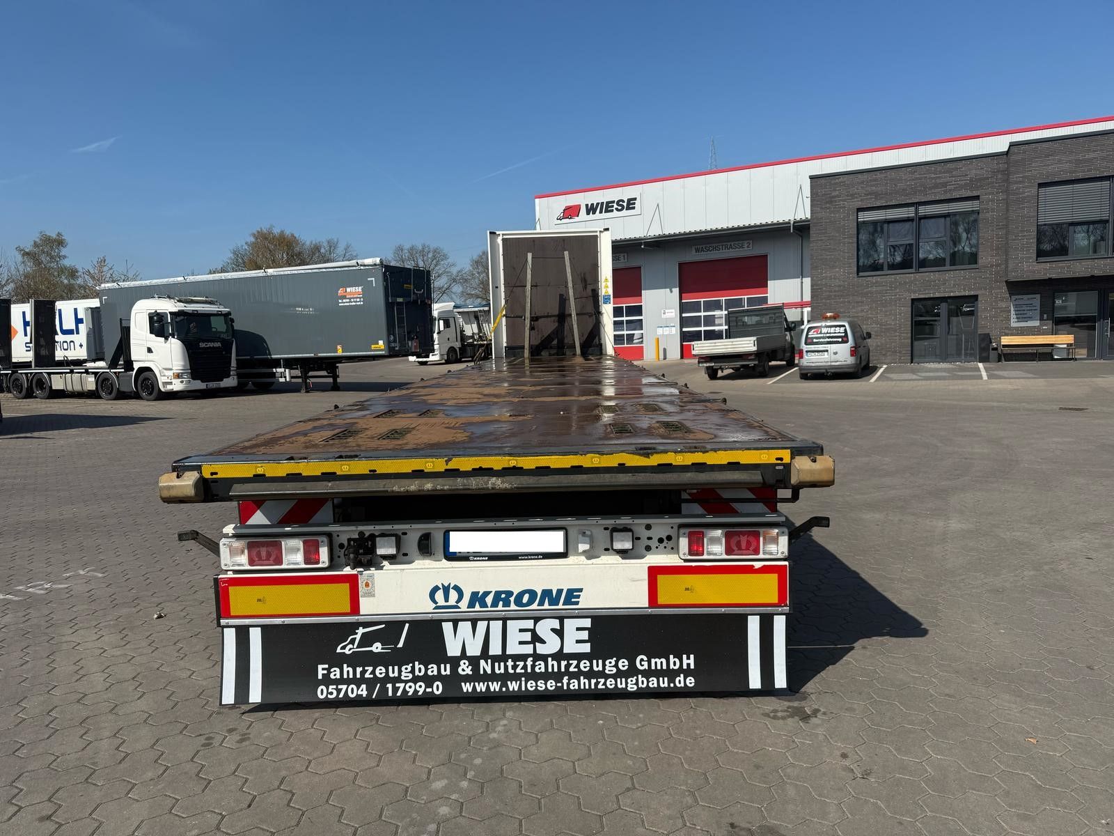Fahrzeugabbildung Krone SDP 27 Mega Stahlmatten Auflieger
