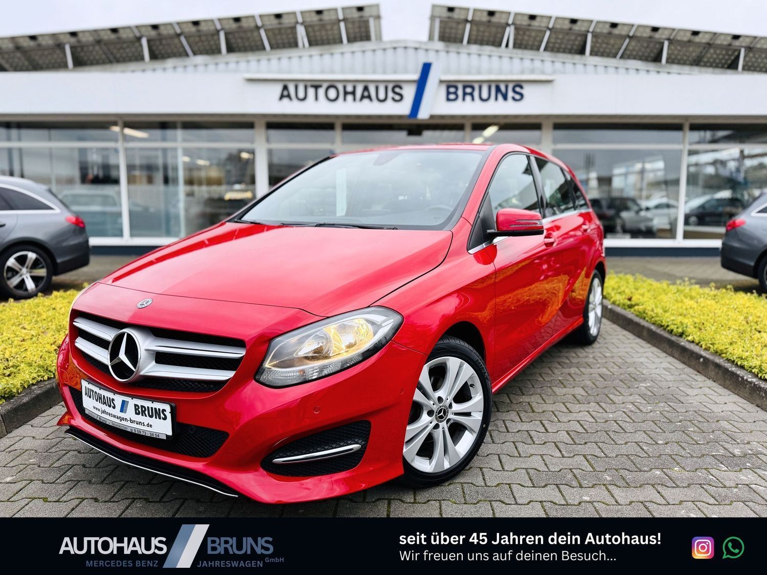 Fahrzeugabbildung Mercedes-Benz B 180 d URBAN, Tempomat, Kindersitze, PTS, SHZ,