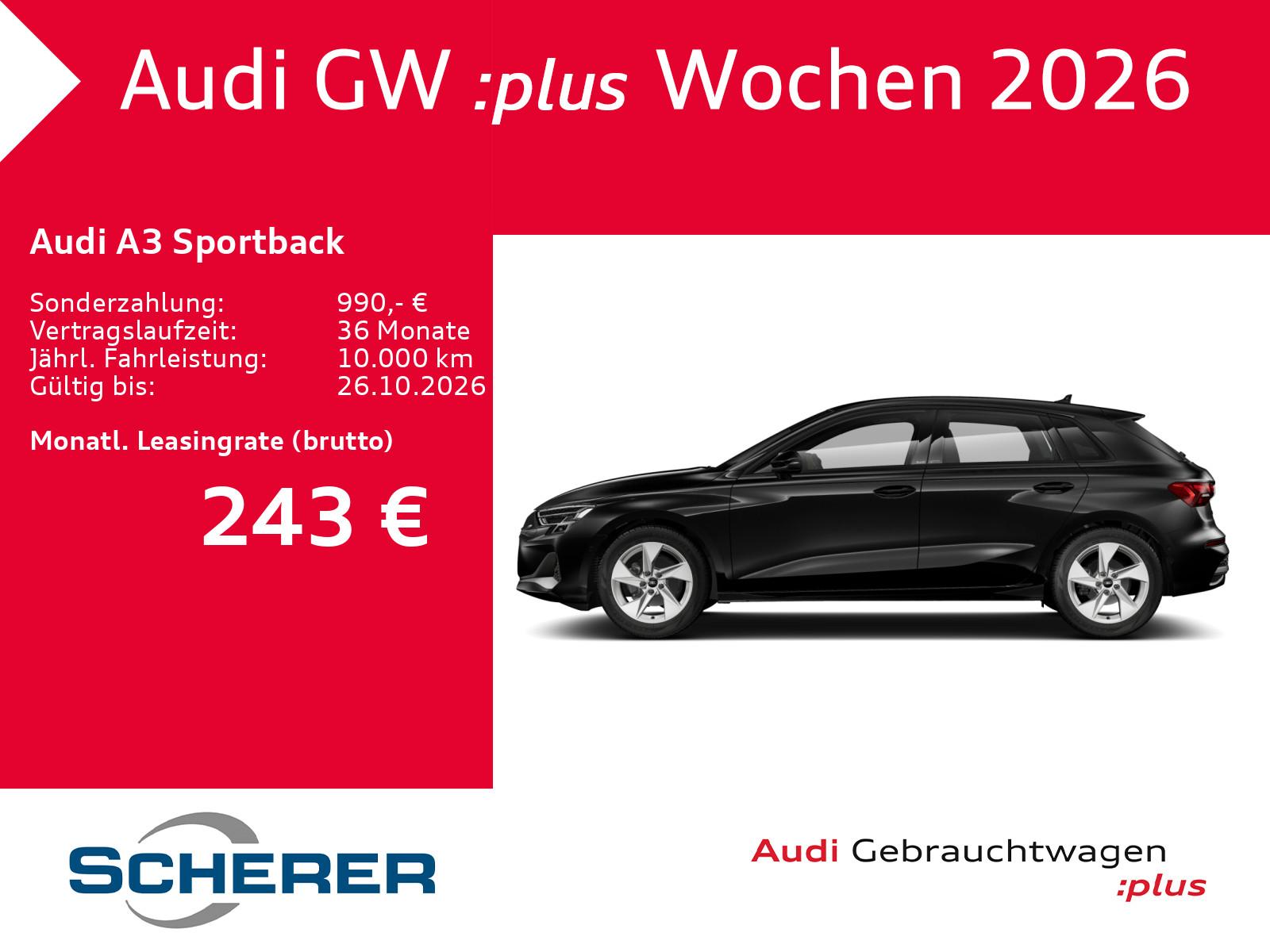 Audi A3 Sportback Advanced TFSI LED NAVI EINPARKHILFE, миниатюра 6