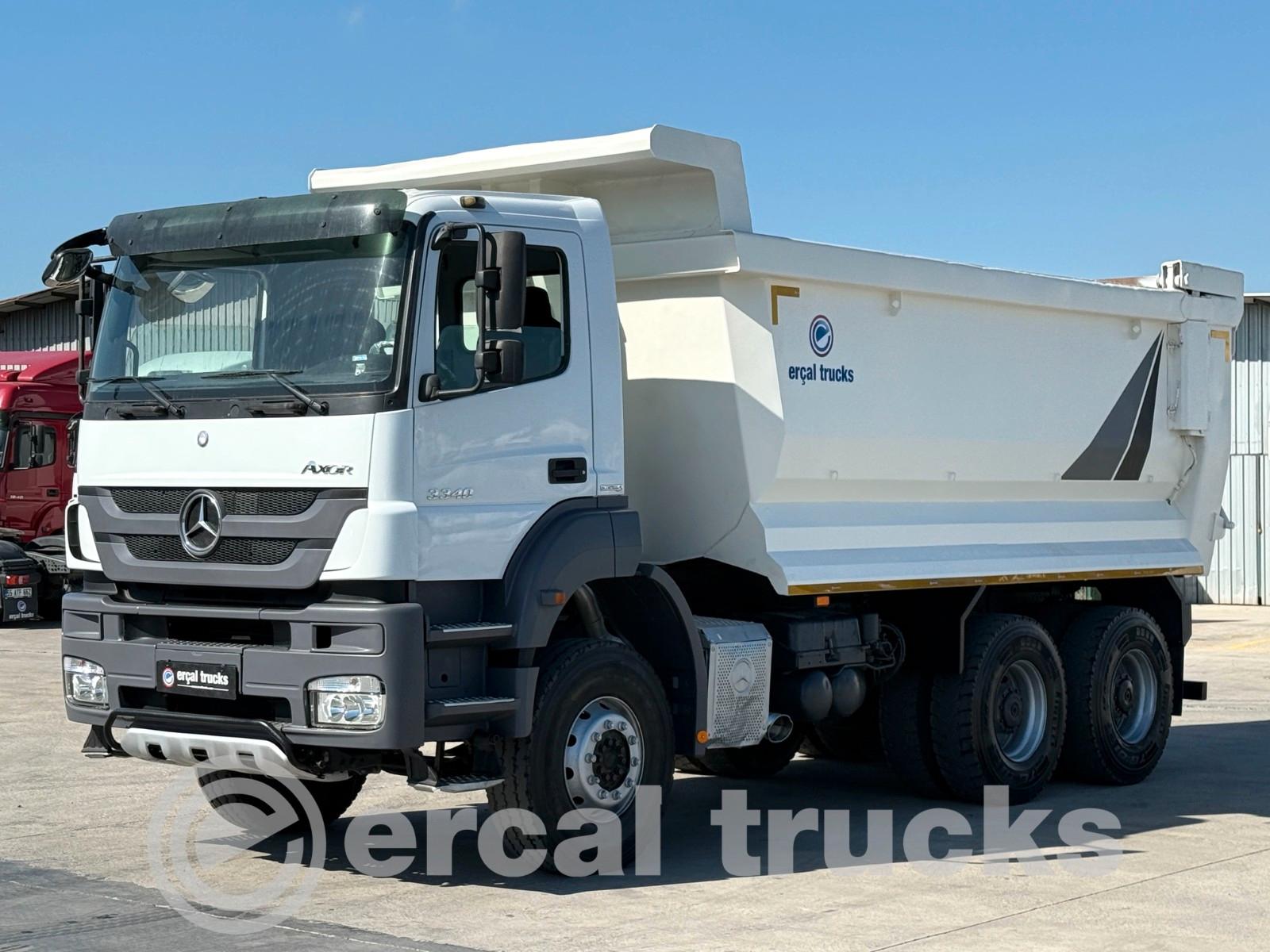 Mercedes-Benz 2015 AXOR 3340 MANUAL-AC-6X4-E5-19 M³ HARDOX TIP