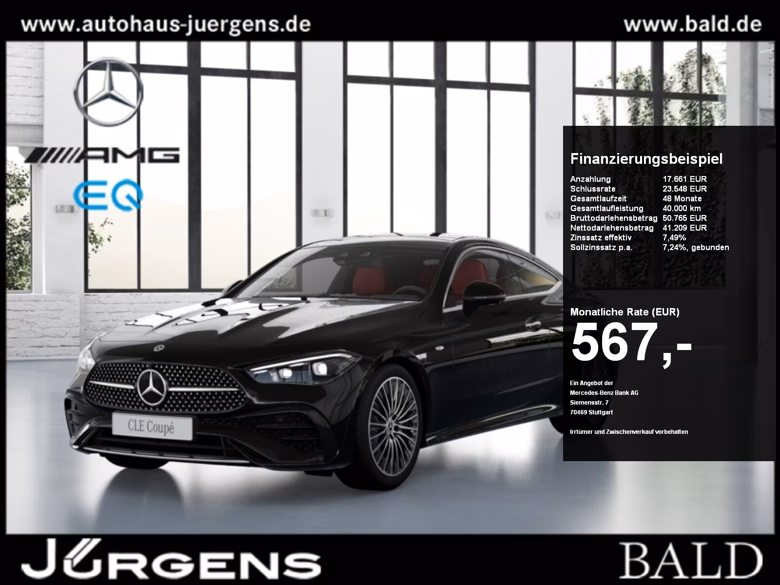 Mercedes-Benz CLE 300 e AMG-Sport+Pano+Dis+Kam+Head+Mem