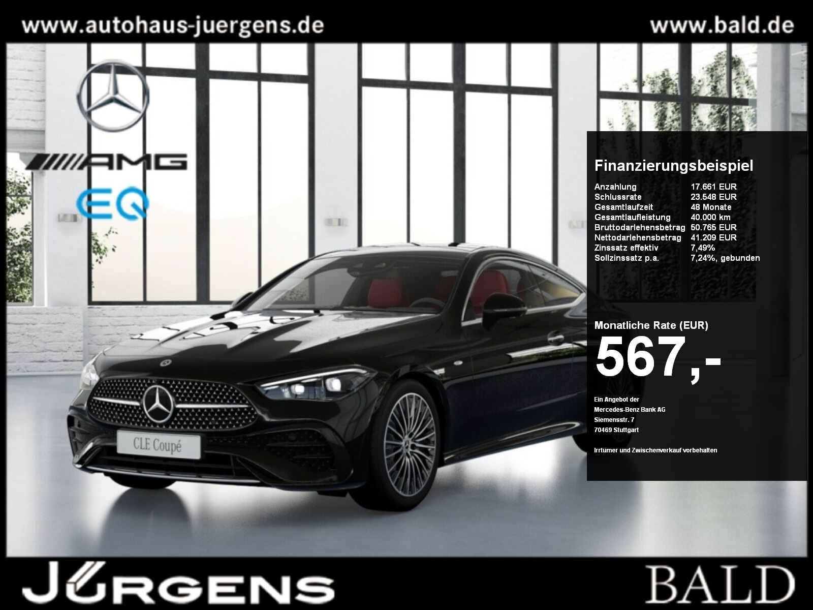 MERCEDES-BENZ CLE 300 e AMG-Sport+Pano+Dis+Kam+Head+Mem