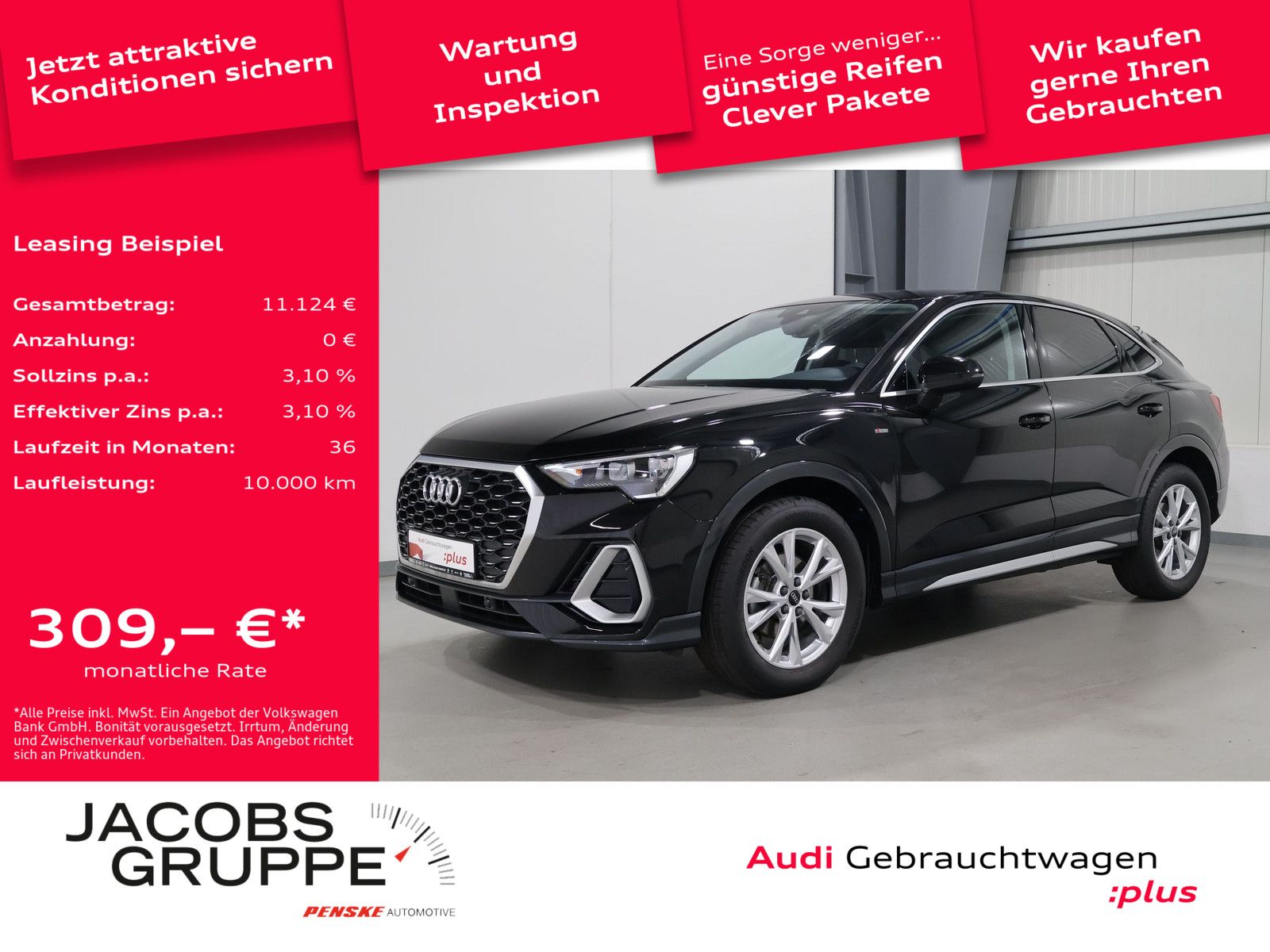 Audi Q3 Sportback 35 TFSI S line ACC*PDC*AHK *