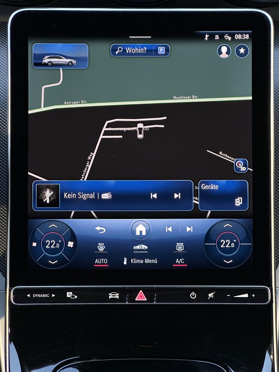 Mercedes-Benz C-Class d T Avantgarde NAV+LED+KAMERA+17ZO+CARPLAY, миниатюра 14
