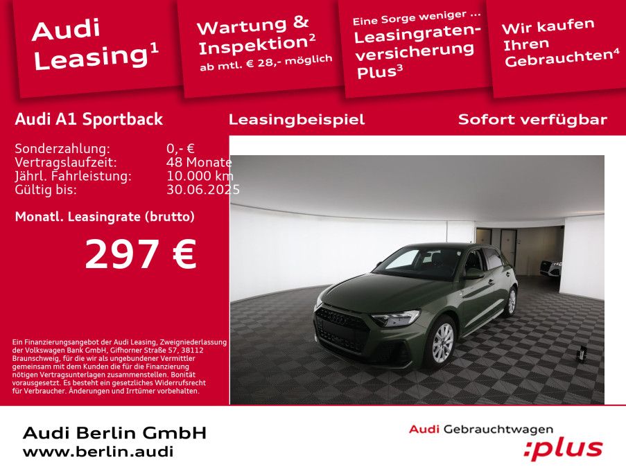 Audi A1 Sportback S line 25 TFSI S tr.