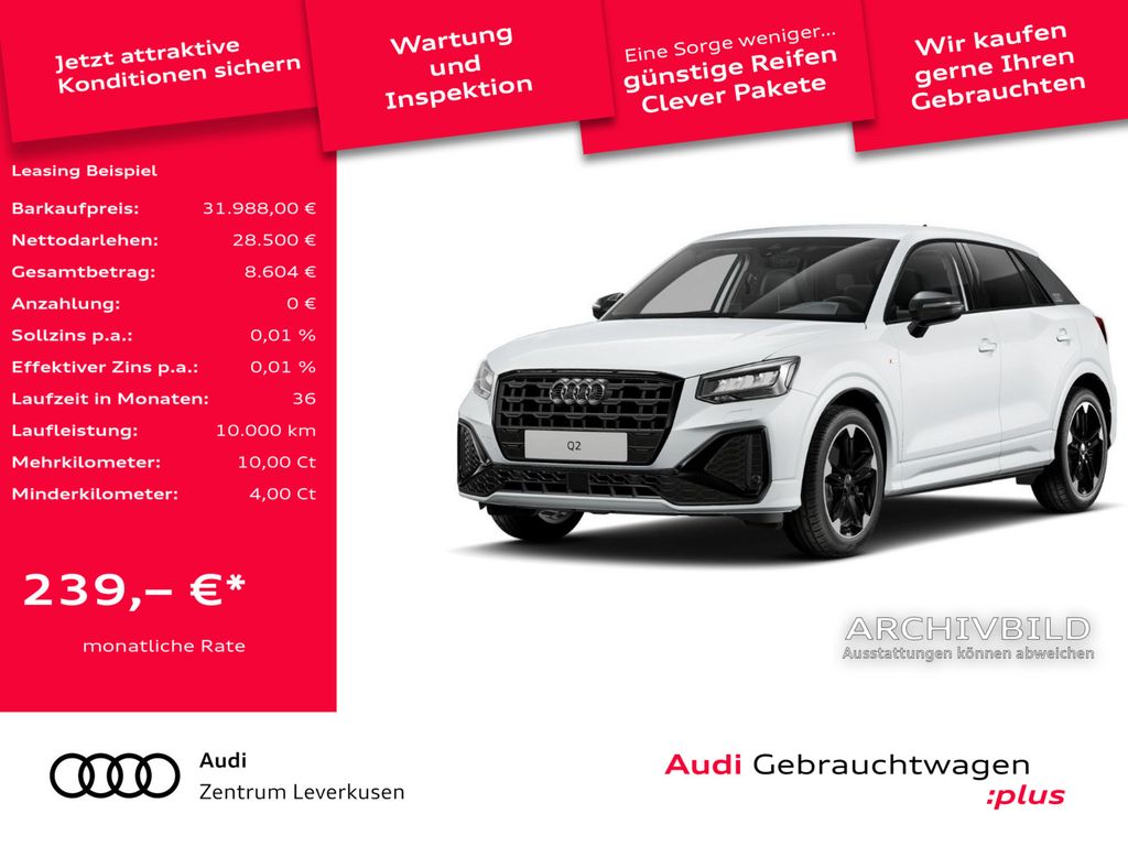 Audi Q2 AHK LED SHZ PDC PORT NAVI
