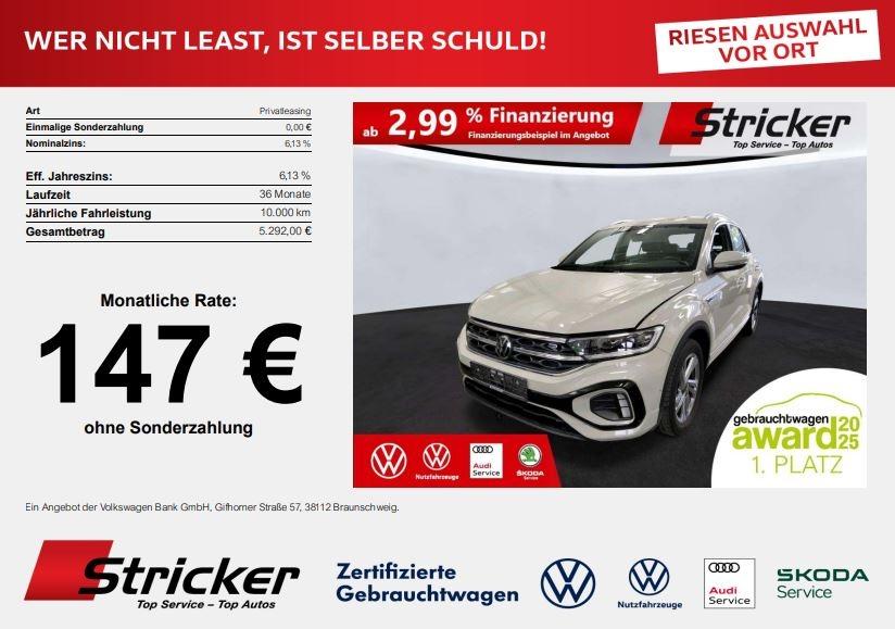 Volkswagen T-Roc R-Line 1.0TSI 147,-ohne Anzahlung Sitzh. A