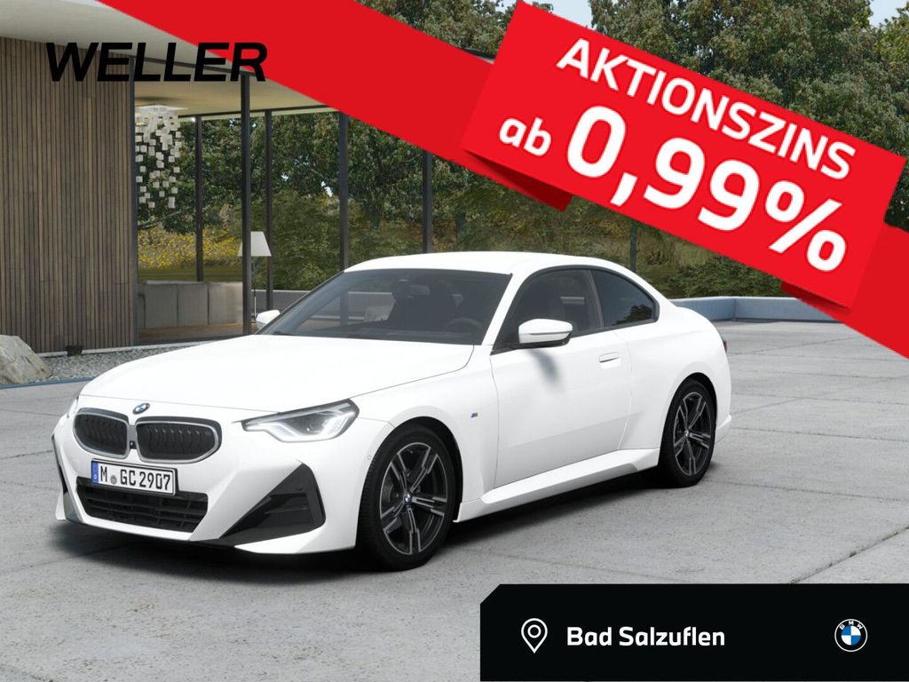 BMW 220d Coupé M Sport 360° AHK HUD DrAs adptLED