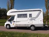 Laika Ecovip 6, TOP Zustand+ Top Ausstatt.,1-Hd.,60Tkm - Laika Alkoven