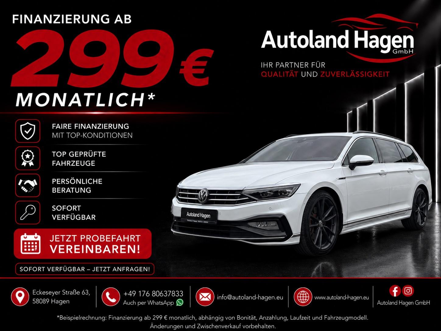Volkswagen *FINANZIERUNG 299€ + GARANTIE*
