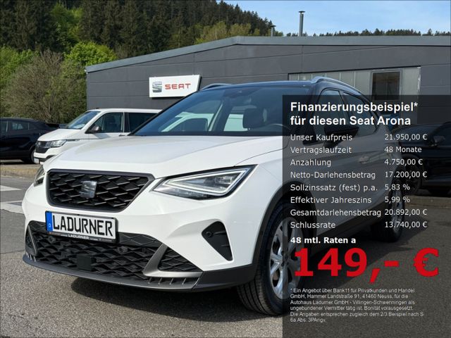 Arona FR 1,0 TSI DSG *LED+NAVI+KAMERA+SHZ+PDC*