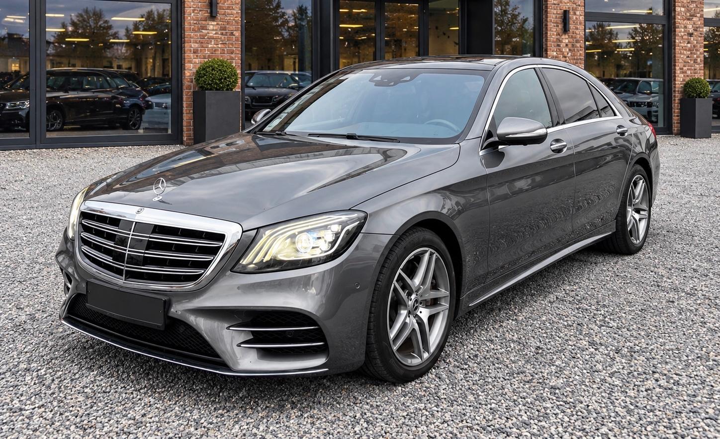 Mercedes-Benz S 400 d 4Matic Lang Tv Fond Chauffeur Paket