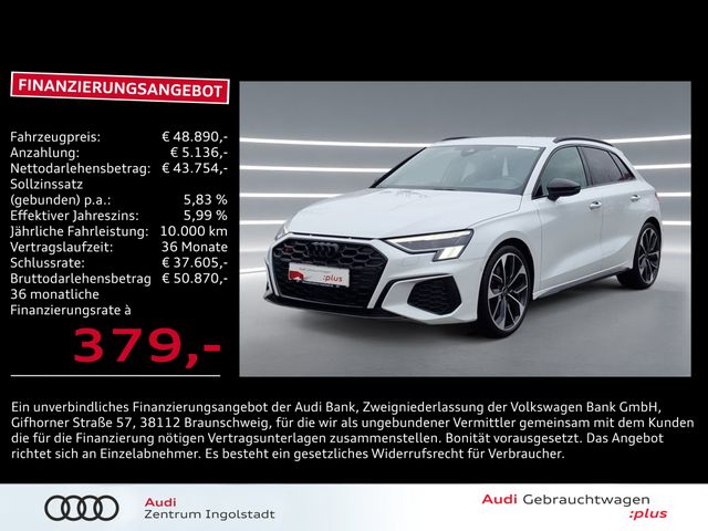 Audi S3 Sportback TFSI qu MATRIX HuD ACC NAVI B&O KAM