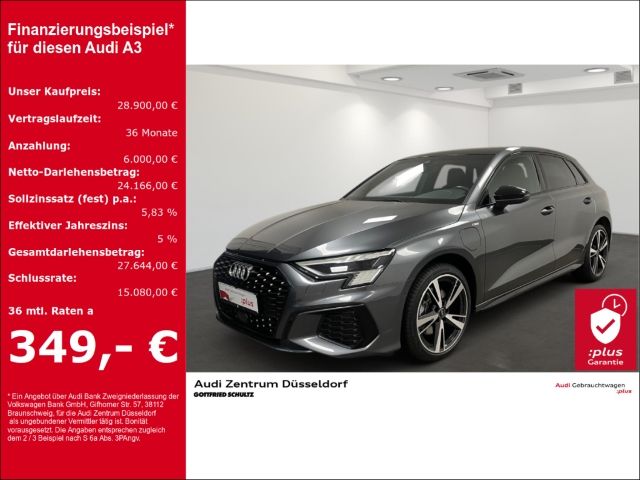 Audi A3 Sportback 40 TFSI e S line PANO MATRIX B&O PD