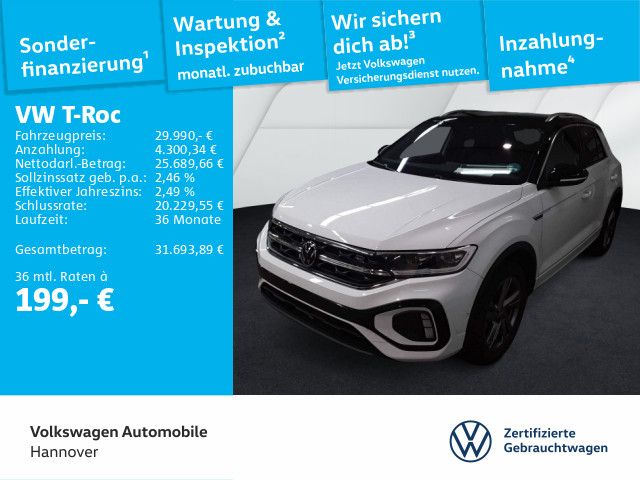Volkswagen T-Roc 1.5 TSI DSG R-Line Navi AHK Kamera ACC LED