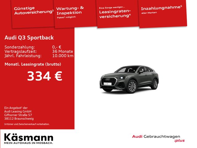 Audi Q3 Sportback 35TDI NAV KAM LED ACC VIRTUAL