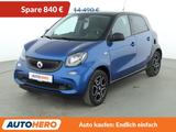 Smart forfour 1.0 Basis passion Aut.*TEMPO*PDC*SHZ*BT* - blaue Smart ForFour