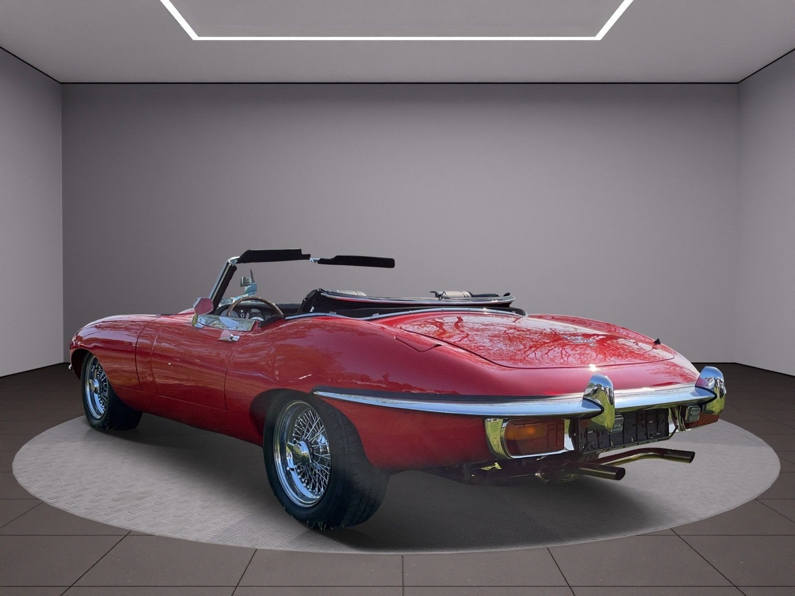 Fahrzeugabbildung Jaguar E-Type 4.2 Cabrio"Elke Sommer"Serie 2 retauriert