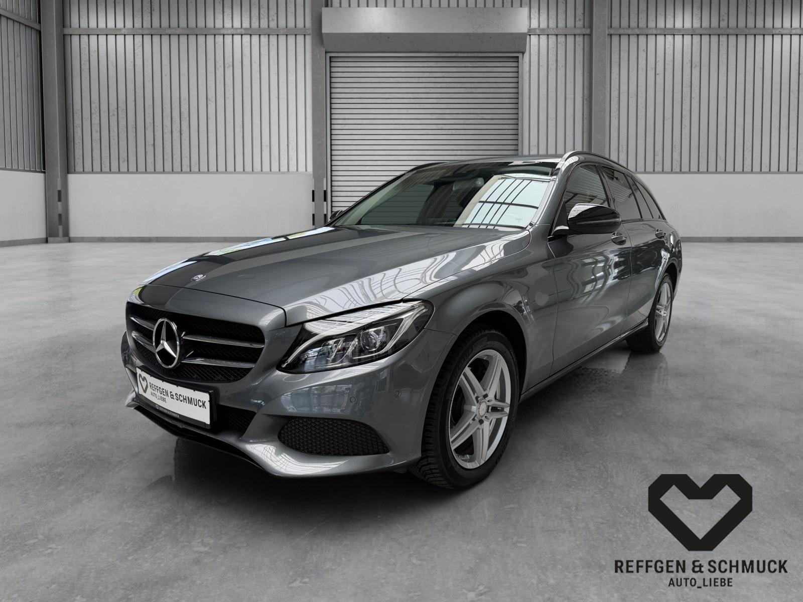 Mercedes-Benz C 200 T 4M AUTOMATIK+NAVI+TEILLEDER+LED+ALU+TÜV+