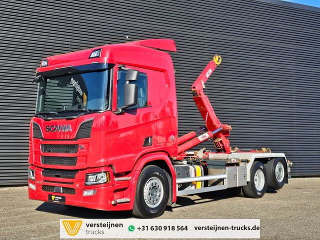 Scania R520 V8 6x2 HOOKLIFT / FULL AIR / RETARDER