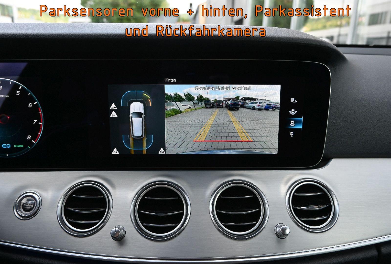 Fahrzeugabbildung Mercedes-Benz E 200 4Mat. T NIGHT °ACC°AHK°BURM°HUD°STANDHEIZ°