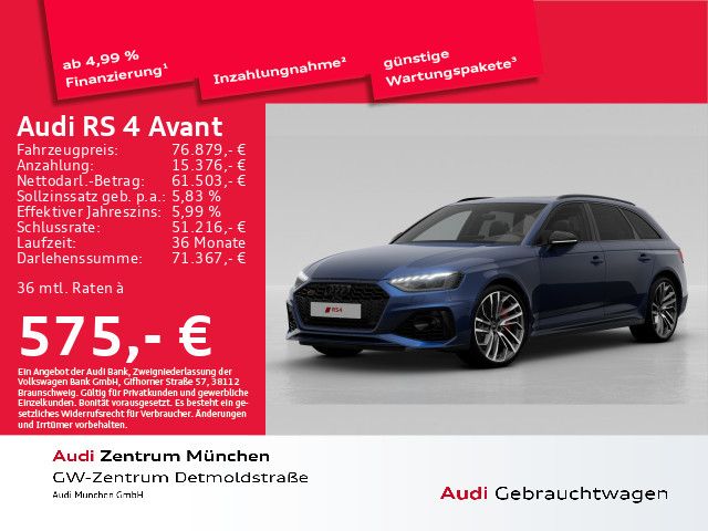 Audi RS4 Avant tiptr. Essentials/280kmH/Sportabgas/Pa