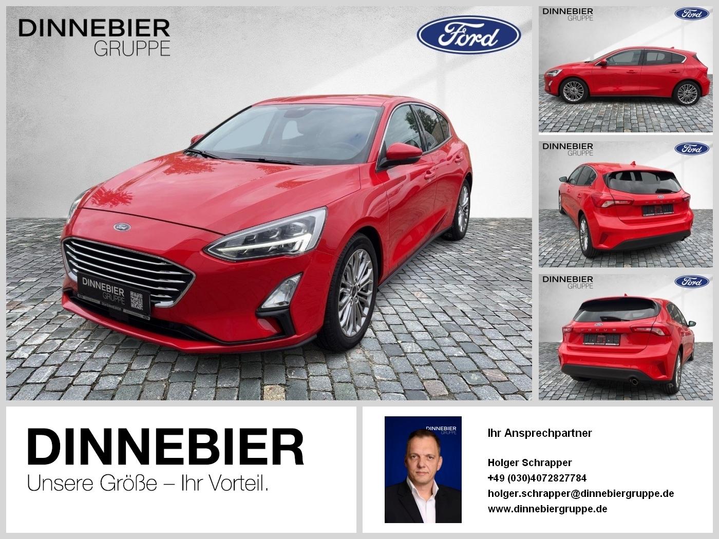 Ford Focus 1.0 EB Titanium+ACC+RFK+LED+Navi+TWA+WKR