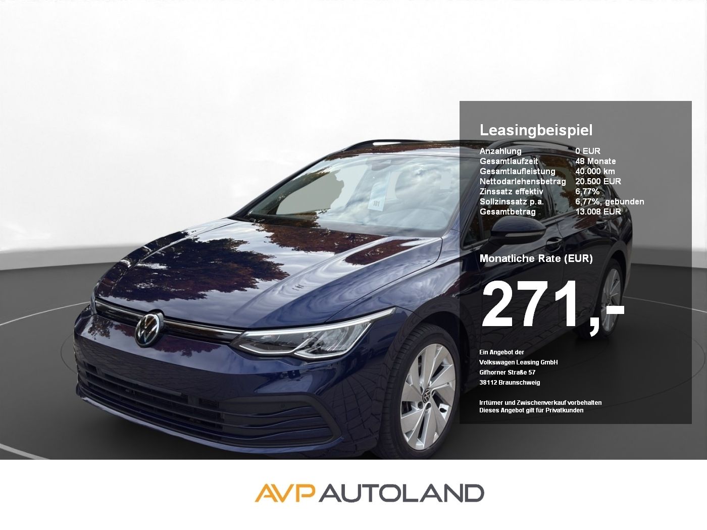 Volkswagen Golf VIII Variant 2.0 TDI Life | NAVI | AHK |