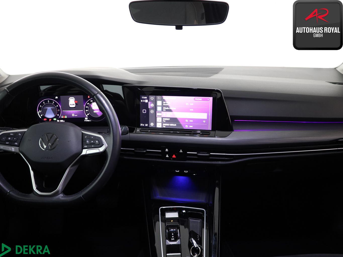 Volkswagen Golf VIII 2.0 TSI STYLE PANO,KAMERA,MASSAGE,ACC, миниатюра 9