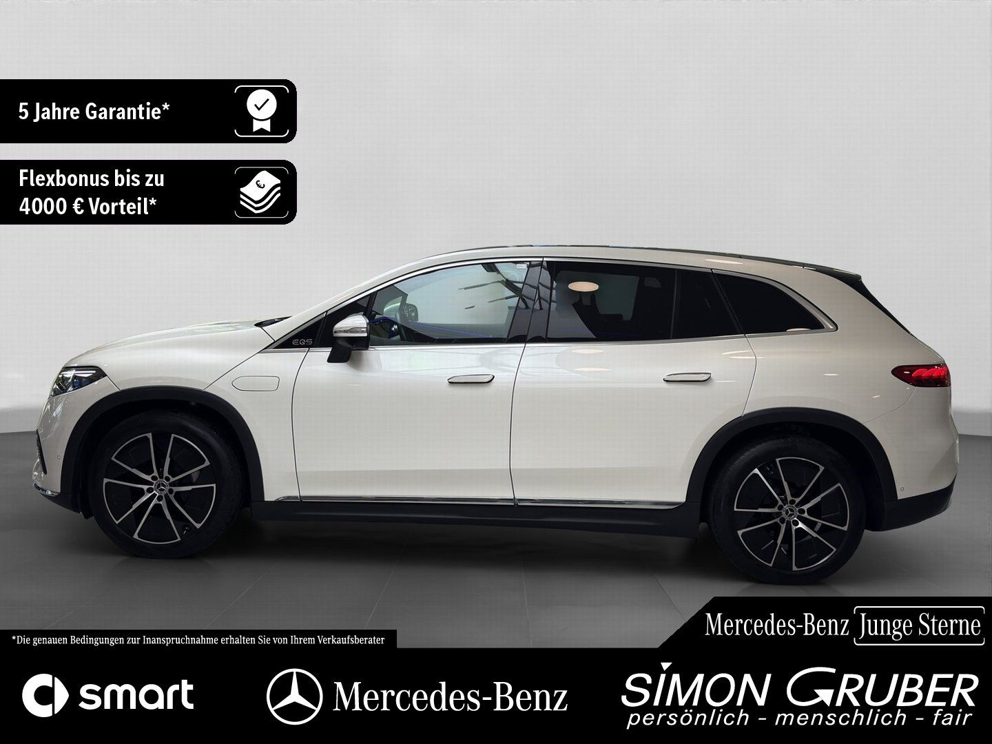Fahrzeugabbildung Mercedes-Benz EQS 450+ SUV El. Art Premium Hyper 7Sitze Mod 23