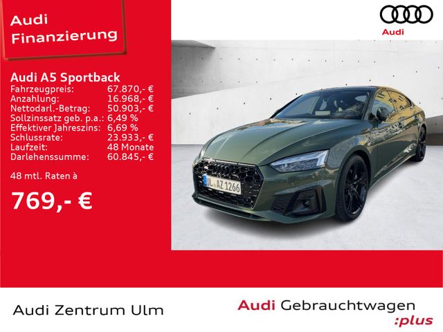 Audi A5 Sportback S line business 40 TDI quattro PANO